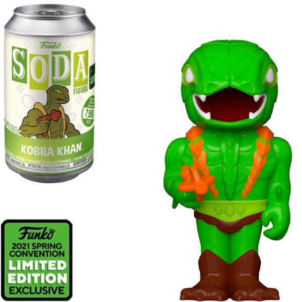 Funko Soda Masters Of The Universe Exclusive Eccc 2021-KOBRA Khan