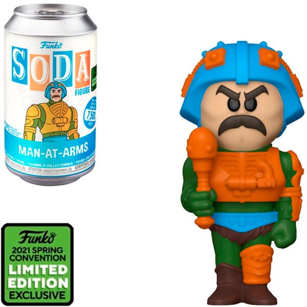 Funko Soda Masters Of The Universe Exclusive Eccc 2021-MAN-AT-ARMS
