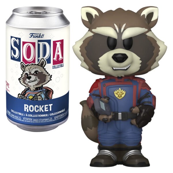 Funko Vinyl Soda Marvel Guardians Of The Galaxy 3-ROCKET (68822)