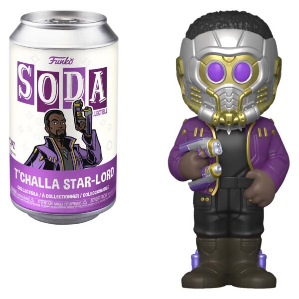 Funko Vinyl Soda What If - T'challa Star-lord 68840