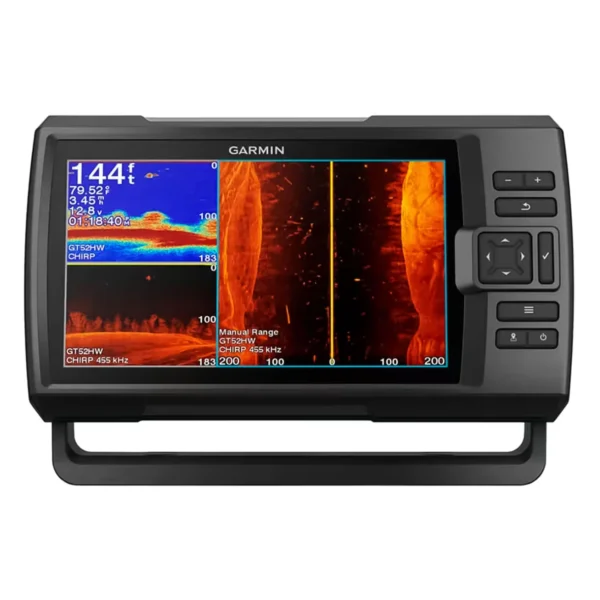 GPS Garmin Striker Vivid 9SV + Transductor GT52HW-TM para Pesca - Negro