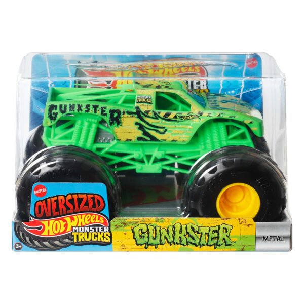 Hot Wheels Monster Trucks 1/24-GUNKSTER (jdr05)