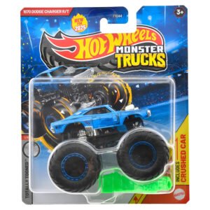 Hot Wheels Monster Trucks 1/4-1970 Dodge Charger R/t (jcd93)