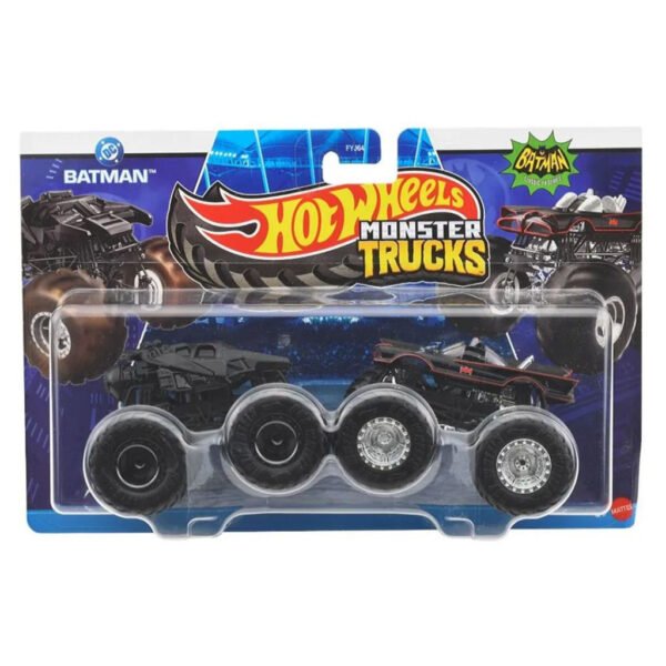 Hot Wheels Monster Trucks - Batmobile 2-PACK (jcc80)