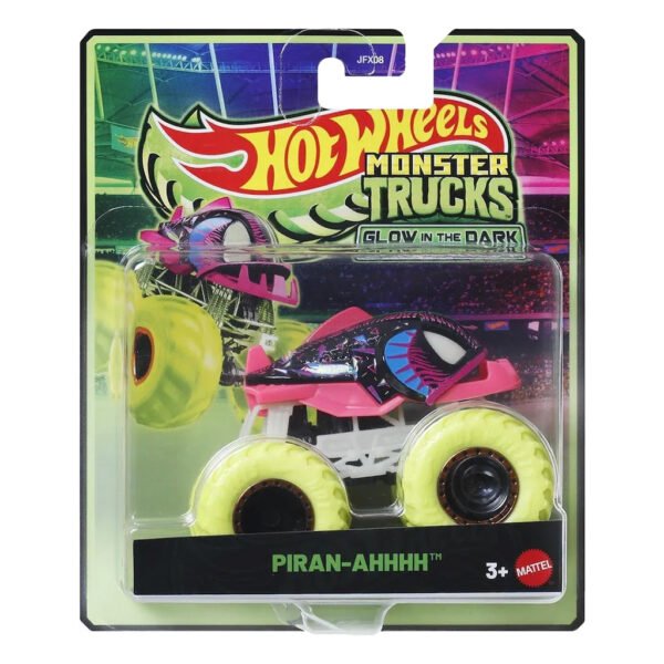 Hot Wheels Monster Trucks: Glow In The Dark - Piran-ahhhh (jfx13)