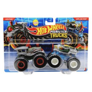 Hot Wheels Monster Trucks - Loco Punk & Airplane Mode (jcc66)