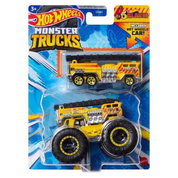 Hot Wheels Monster Trucks PLUS-5ALARM (jjt59)