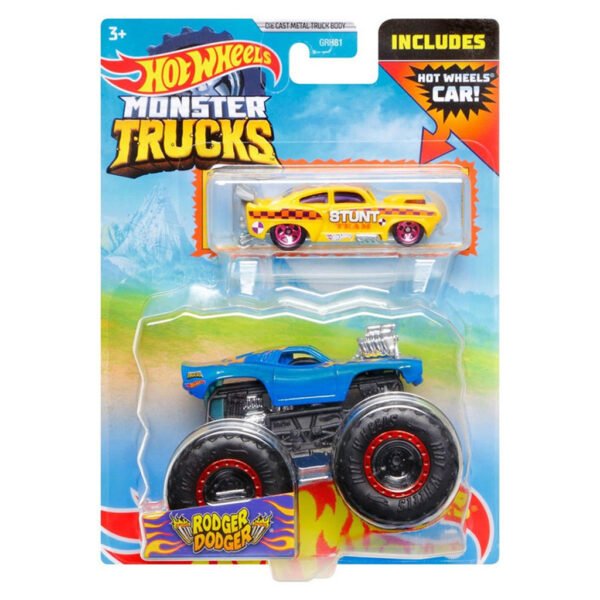 Hot Wheels Monster Trucks Plus - Rodger Dodger (jjt65)