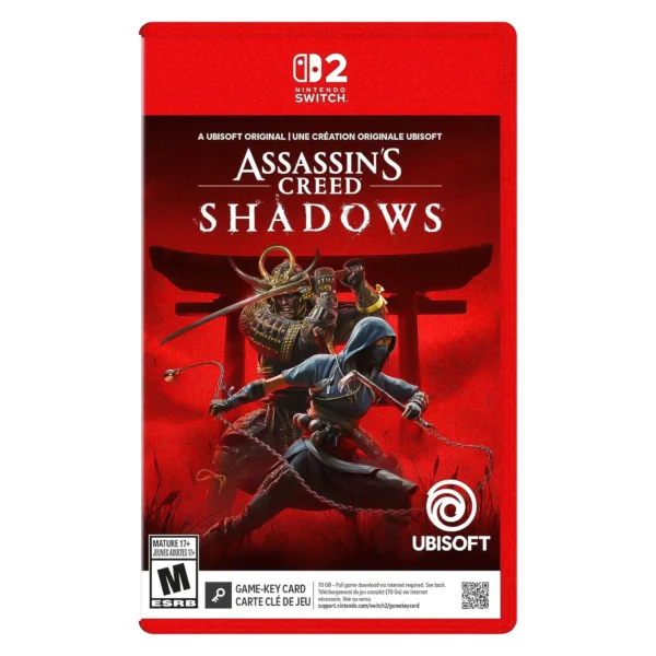 Juego Assassin's Creed Shadows, para Nintendo Switch 2