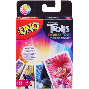 Juego de Cartas Uno - Dreamworks Trolls World Tour