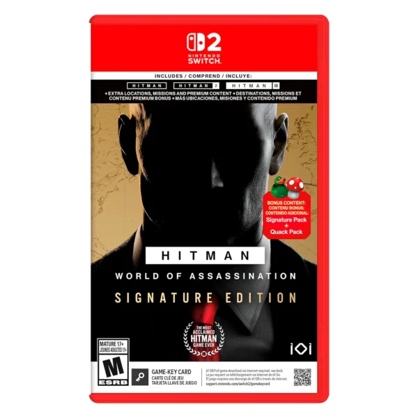 Juego Hitman: World of Assassination Signature Edition para Nintendo Switch 2