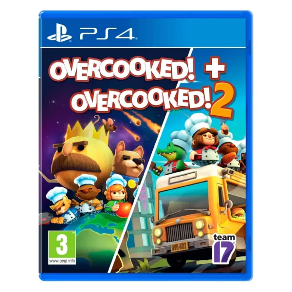Juego Overcooked! + Overcooked! 2 para PS4