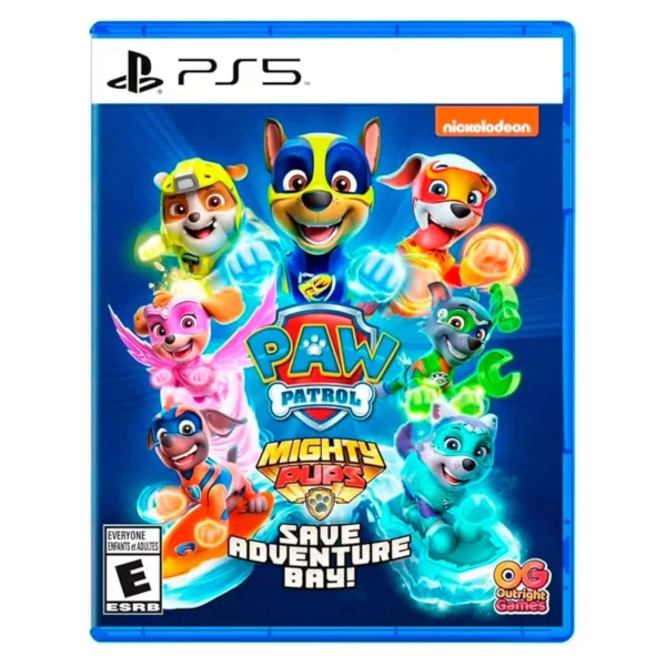 Juego Paw Patrol Mighty Pups Save Adventure Bay para PS5