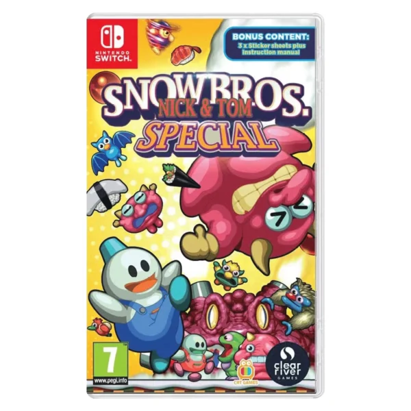 Juego Snow Bros Nick y Tom Special para Nintendo Switch