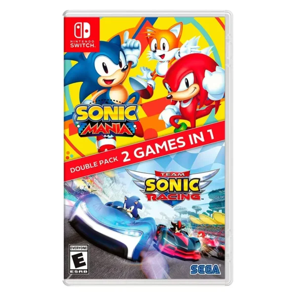 Juego  Sonic Mania + Team Sonic Racing Double Pack para Nintendo Switch