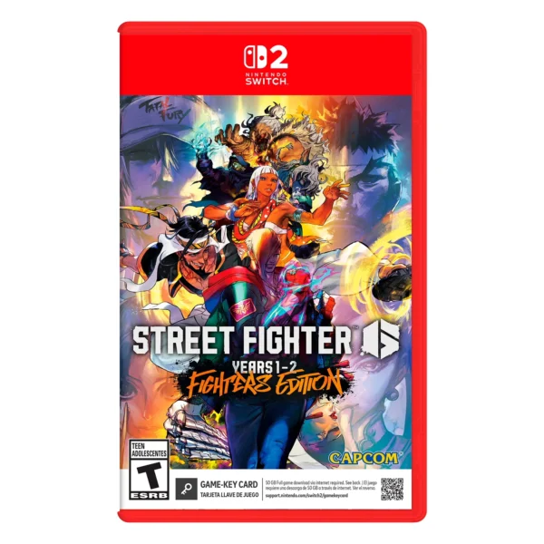 Juego Street Fighter 6 Years 1-2 Fighters Edition para Nintendo Switch 2