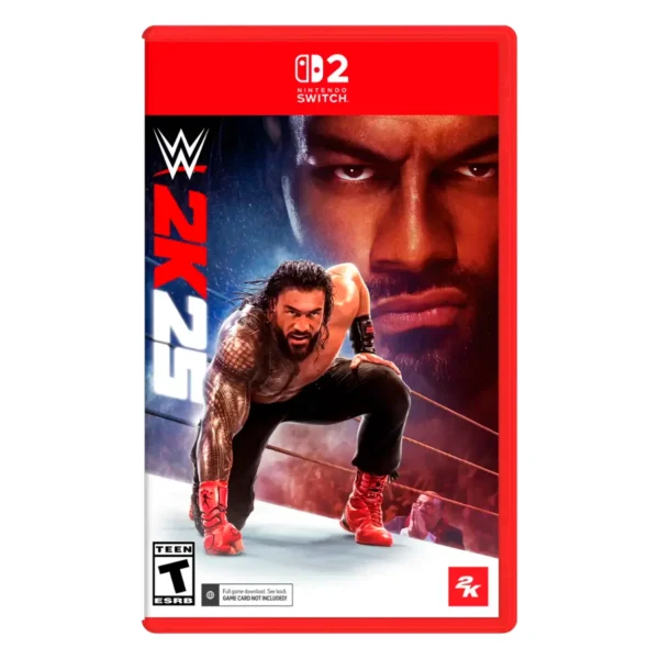 Juego WWE 2K25 para Nintendo Switch 2-(Code in a box)