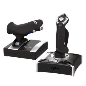Joystick y Acelerador PXN 2119 Pro para PC / PS4 / Xbox One / Xbox Series - Negro