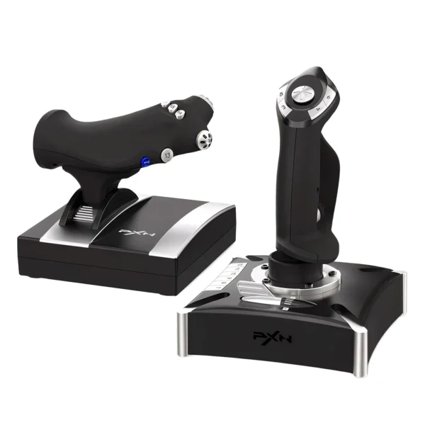 Joystick y Acelerador PXN 2119 Pro para PC / PS4 / Xbox One / Xbox Series - Negro