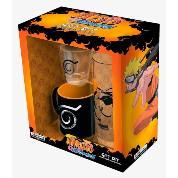 Kit Abystyle Taza & Vaso Drink Naruto Shippuden (27071)