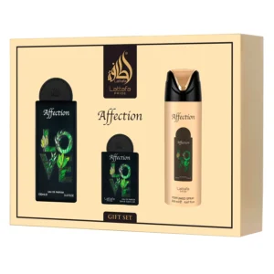 Kit Lattafa Pride Affection Eau de Parfum UNISEX-3 Unidades