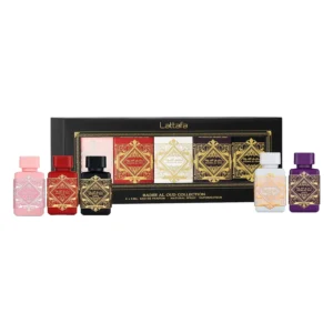 Kit Perfume Lattafa Badee Al Oud Collection Eau de Parfum Unisex 5x5ml