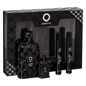 Kit Perfume Orientica Luxury Collection Amber Noir Eau de Parfum Femenino 80ML-4 Unidades