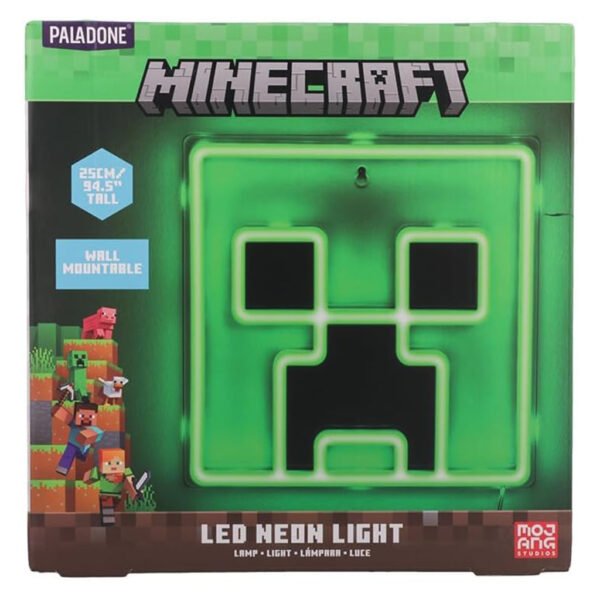 Lámpara Paladone Minecraft - Creeper Light (1455)