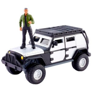 Mattel Stunt Stars Fast And Furious - Jeep Wrangle Rubicon + Tej Fcg28