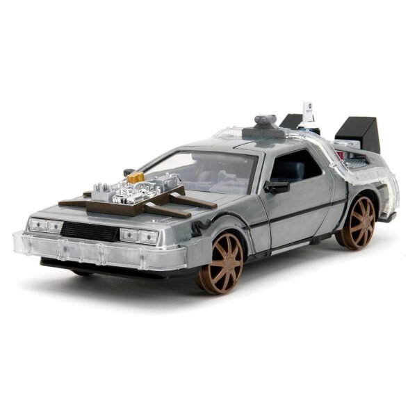 Miniatura de Auto Jada Back To The Future Part Iii - Time Machine - Escala 1/24 (train Scene) (34496)