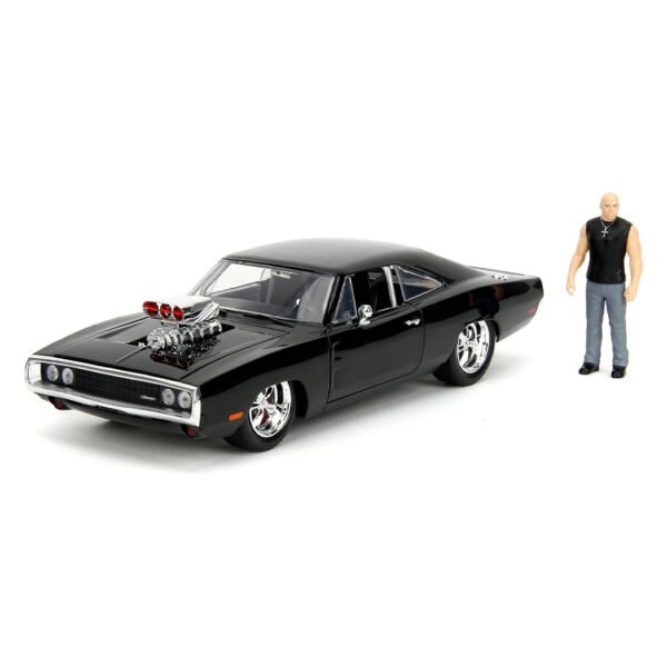 Miniatura de Auto Jada Build N Collect: Fast & Furious - Dom & Dodge Charger R/t - Escala 1/24 (35423)
