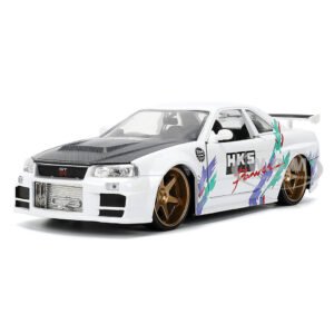 Miniatura de Auto Jada Jdm TUNERS-2002 Nissan Skyline Gt-r - Escala 1/24 (r34) (36339)