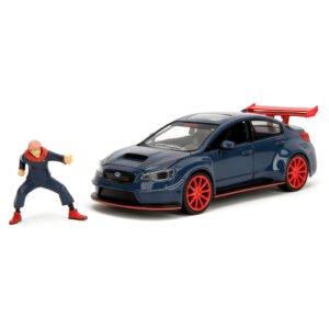 Miniatura de Auto Jada Jujutsu Kaisen - Subaru Wrx Sti 2016 & Yuji - Escala 1/24 (34714)