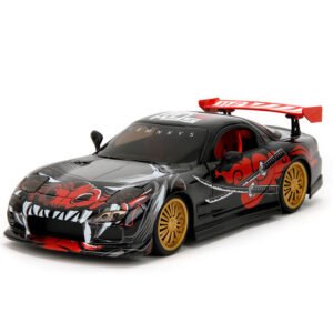 Miniatura de Auto Jada - Labmonkeys 1993 Mazda RX-7 With Saru - Escala 1/24 (35668)