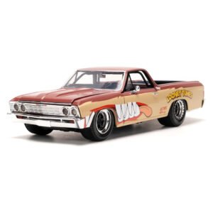 Miniatura de Auto Jada Looney Tunes - Tasmanian Devil & 1967 Chevrolet El Camino - Escala 1/24 (35130)