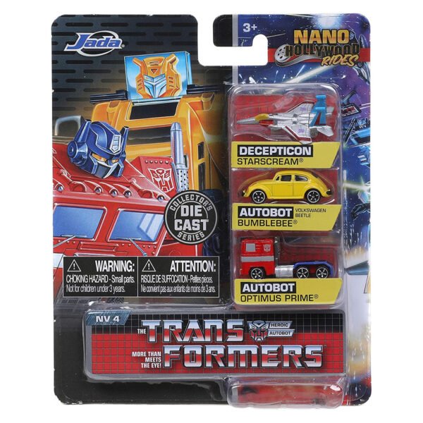 Miniatura de Auto Jada Nano - Transformers G1-ESCALA 1/65 (31761)