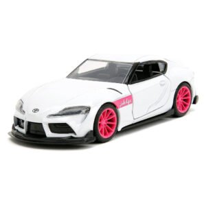 Miniatura de Auto Jada Pink SLIPS-2020 Toyota Supra - Escala 1/32 (34664)