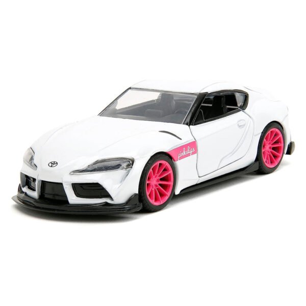 Miniatura de Auto Jada Pink SLIPS-2020 Toyota Supra - Escala 1/32 (34664)