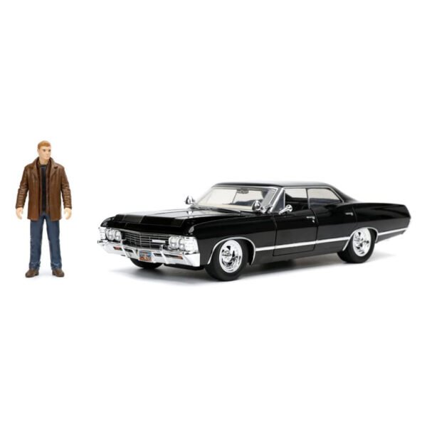 Miniatura de Auto Jada SUPERNATURAL-1967 Chevy Impala Ss & Dean Winchester - Escala 1/24 (32250)