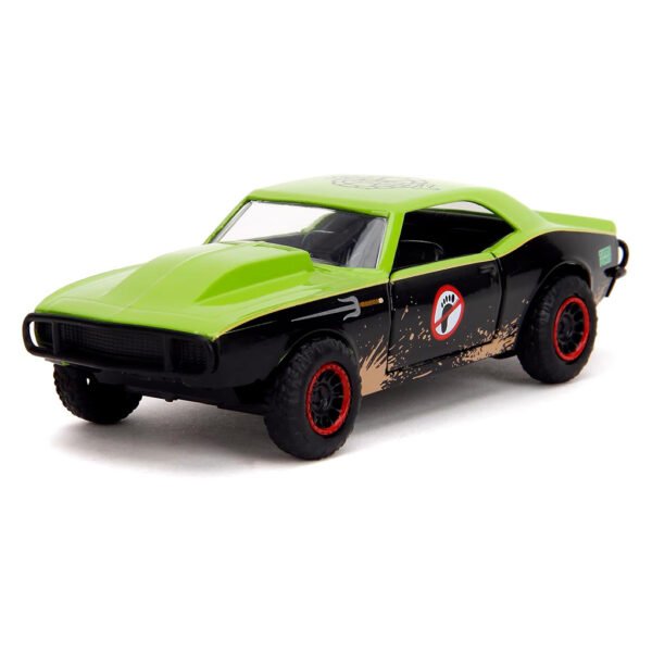 Miniatura de Auto Jada Teenage Mutant Ninja TURTLES-1967 Chevrolet Camaro - Escala 1/32 (35665)