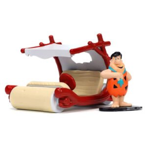 Miniatura de Auto Jada The Flintstones - Fred Flintstone & Flintmobile - Escala 1/32 (33382)