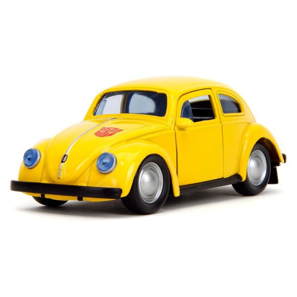 Miniatura de Auto Jada Transformers - Bumblebee Volkswagen Beetle - Escala 1/32 (35595)