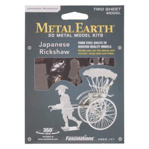 Miniatura de Montar Metal Earth - Japanese Rickshaw (mms120)