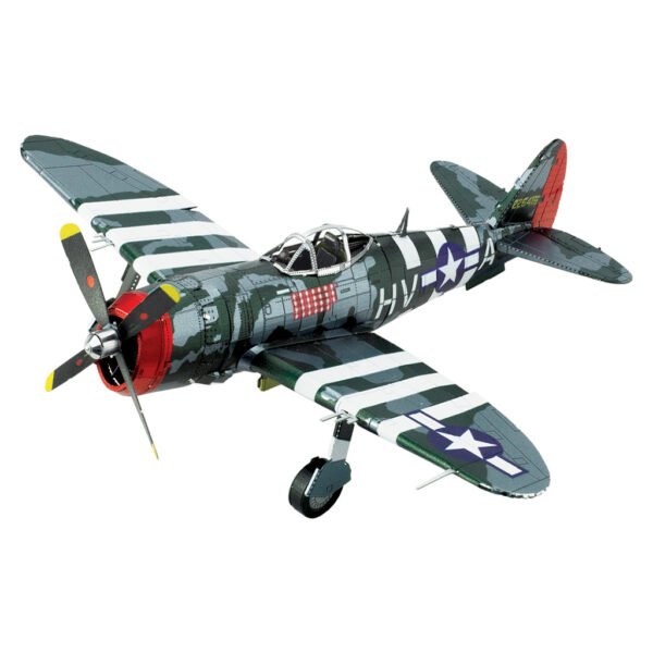 Miniatura de Montar Metal EARTH-P-47 Thunderbolt (me1002)