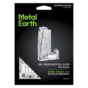 Miniatura de Montar Metal Earth - Rockfeller Plaza (mms061)
