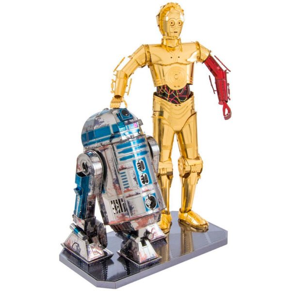 Miniatura de Montar Metal Earth Star Wars Deluxe SET-C-3PO & R2-D2 (mmg276)