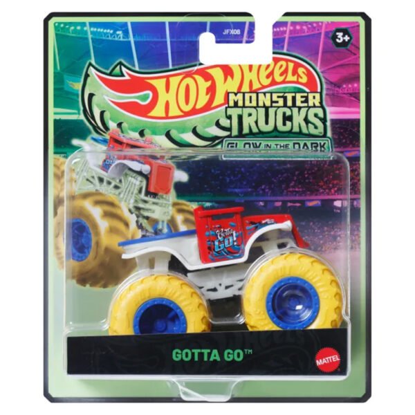Monster Truck Hot Wheels Glow In The Dark - Gotta Go (jcg69)