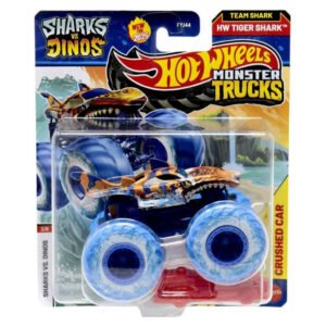 Monster Truck Hot Wheels Sharks Vs. Dinos - Hw Tiger Shark (jcd90)