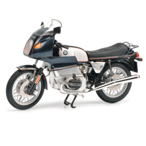 Moto Schuco Bmw R 100 Rs - Escala 1/10-AZUL Metálico