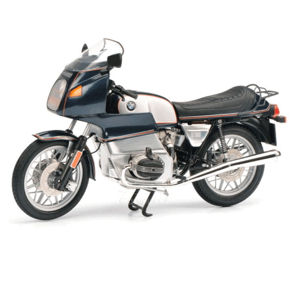 Moto Schuco Bmw R 100 Rs - Escala 1/10-AZUL Metálico